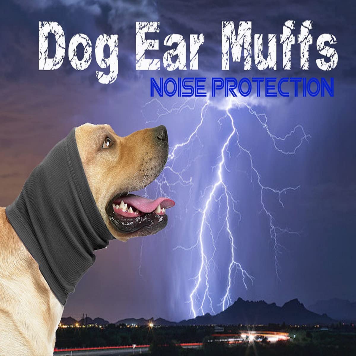 Keep Your Pet Calm with Quiet Ears for Dogs Hats Hoodies Dog's Ear Muffs Headband Noise Ear Protection