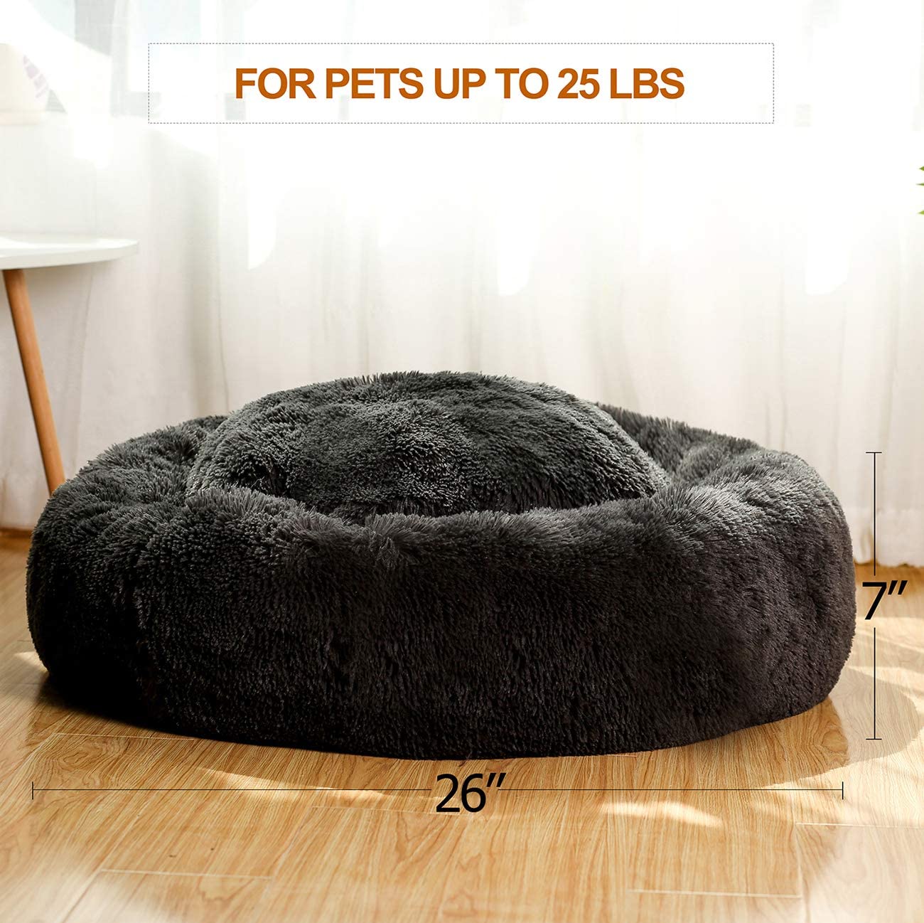 Comfortable Dog Bed for Medium Dogs with Removable Cushion