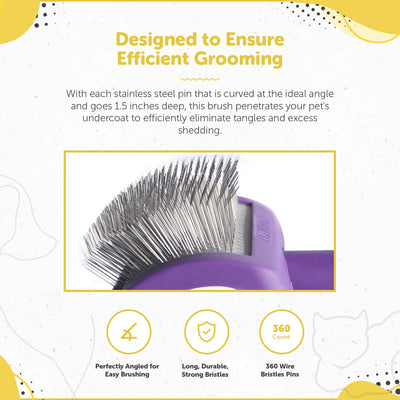 Pet Grooming Slicker Brush for Dogs